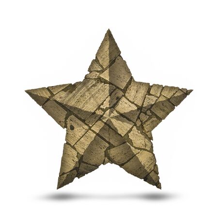 Stone Starの写真素材