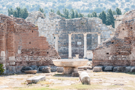 Ephesus ruinsの写真素材