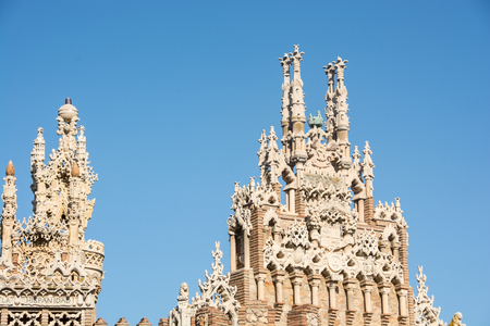 BENALMADENA, SPAIN - September 15, 2017 - View of Castillo Colomaresのeditorial素材