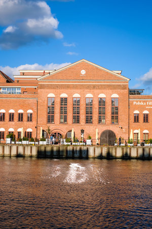 Gdansk, Poland - June 14, 2022: Polish Baltic Frederic Chopin Philharmonic in Gdansk. Selective focusのeditorial素材