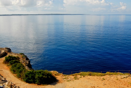 Deep Blue Seaの写真素材