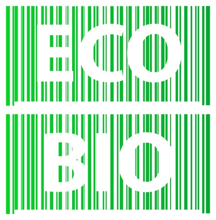 Ecology Barcodeのイラスト素材