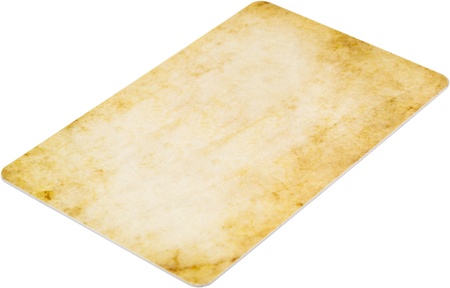 Membership Card Isolated On Whiteの写真素材