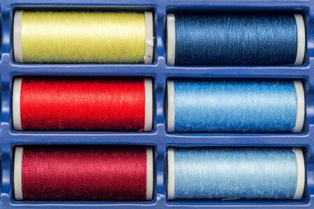 Closeup Photo Of Multicolored Reels