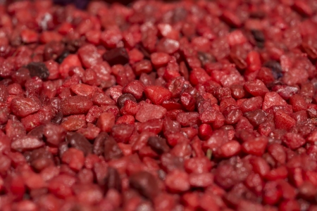 Macro Photo Of Beautiful Red Small Rocksの写真素材