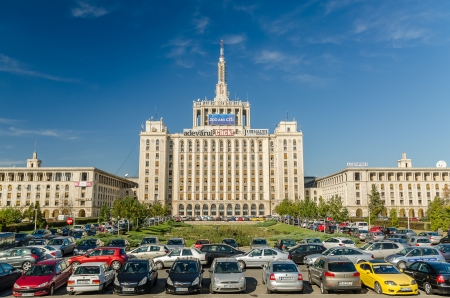 Casa Presei Libere (The House of the Free Press) is a building in northern Bucharest, Romania, the tallest in the city between 1956 and 2007. Many of today's newspapers have their headquarters in the buildingのeditorial素材