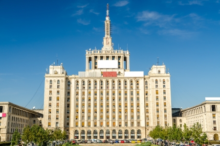Casa Presei Libere (The House of the Free Press) is a building in northern Bucharest, Romania, the tallest in the city between 1956 and 2007. Many of today's newspapers have their headquarters in the buildingのeditorial素材