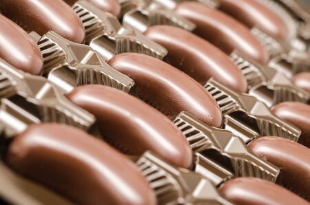 Closeup Photo Of Various Chocolate Candiesの写真素材