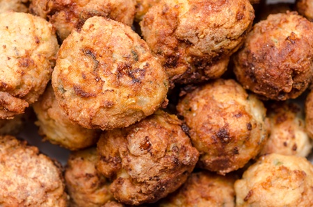Delicious Pile Of Meat Ballsの写真素材