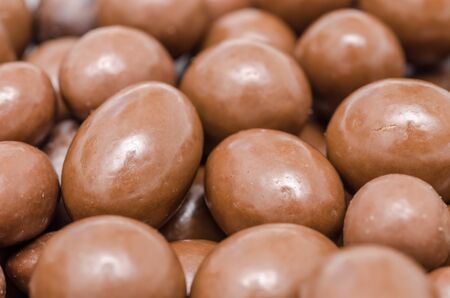 Chocolate Balls Close Upの写真素材