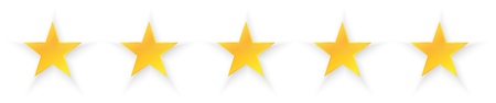 Five Stars Quality Illustrationのイラスト素材