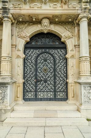 Old Metal Castle Gateのeditorial素材
