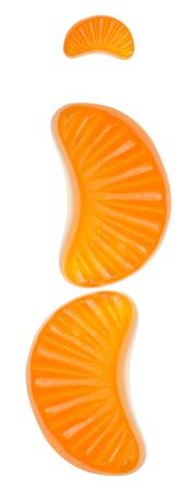 Jelly Letter Iの写真素材