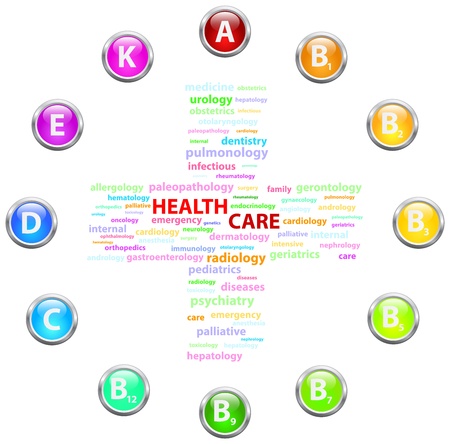 Health Care Cloud Conceptのイラスト素材