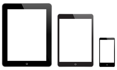 Black Technology Gadgetsのイラスト素材