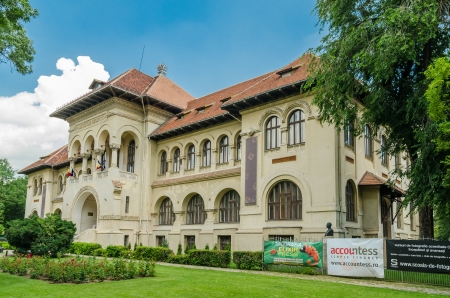 BUCHAREST, ROMANIA - JUNE 25: The National Geology Museum on June 25, 2013 in Bucharest, Romania. The museum hosts a collection of 80,000 samples of rocks, fossils, and minerals from Romania.のeditorial素材