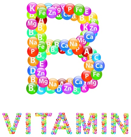 Vitamin Bのイラスト素材