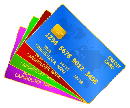 Business Credit Cardsのイラスト素材