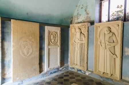 Crypt Interior Of Biertan Fortified Church In Transylvania, Romania