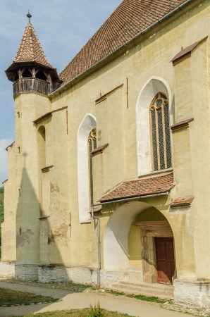 Old Evangelical Fortified Church In Biertan, Romania  It was built between 1490-1520 in Gothic style の写真素材