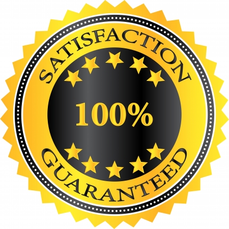 Premium Quality Product Satisfaction Guaranteed Badgeのイラスト素材