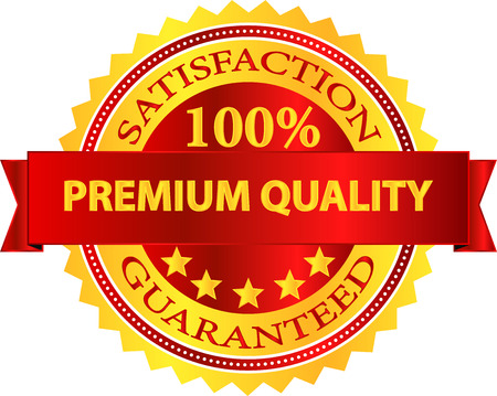 Premium Quality Satisfaction Guaranteed Badgeのイラスト素材