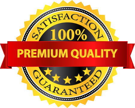 Premium Quality Satisfaction Guaranteed Badgeのイラスト素材