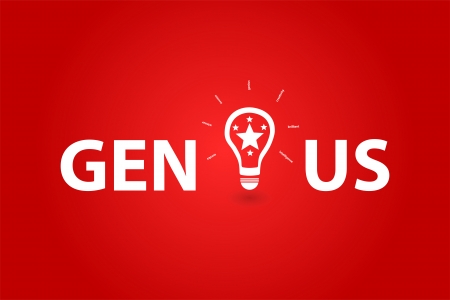 Genius Idea Of A Mastermindのイラスト素材
