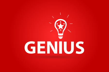 Genius Idea Of A Mastermindのイラスト素材