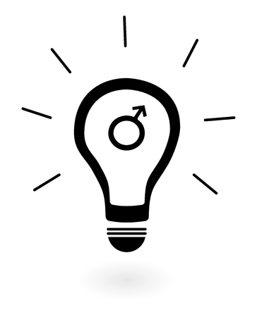 Great Idea Thinking About Menのイラスト素材