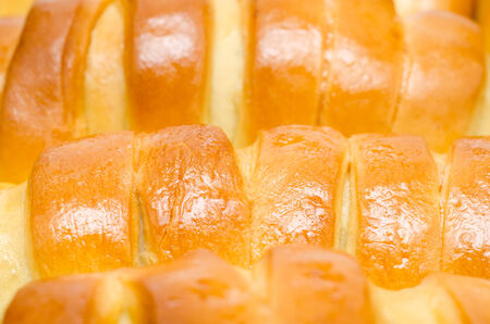 Fresh And Tasty Croissant With Honey Toppingの写真素材