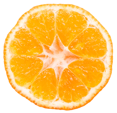 Orange Slice Isolatedの写真素材