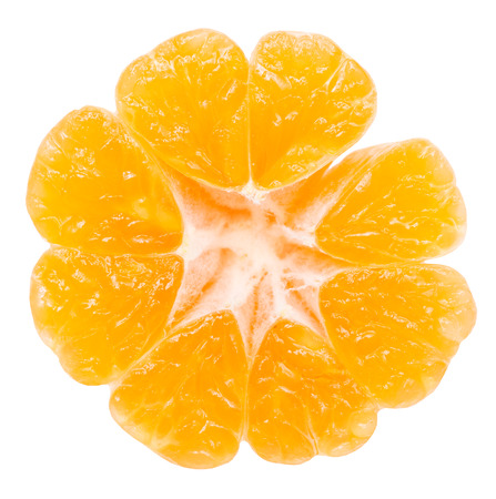 Orange Slice Isolatedの写真素材