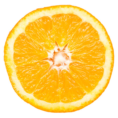 Orange Slice Isolatedの写真素材