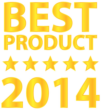 Best Product Award 2014のイラスト素材