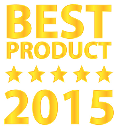 Best Product Award 2015のイラスト素材