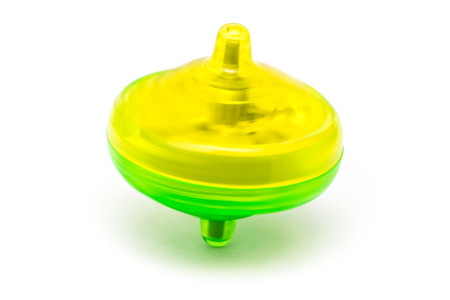 Colored Spinning Top Toy Movingの写真素材