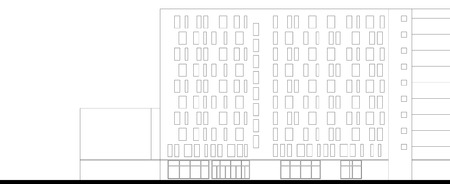 Hotel Building Architectural Plan Facade Illustrationのイラスト素材