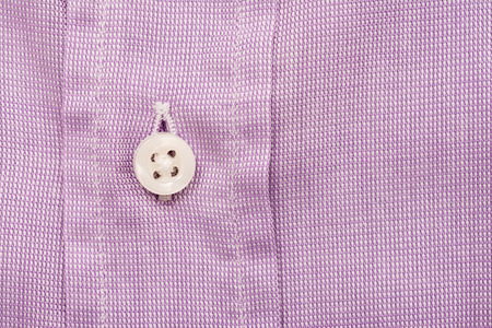 Purple Pink Casual Men Shirt Button Close Up Detailsの写真素材