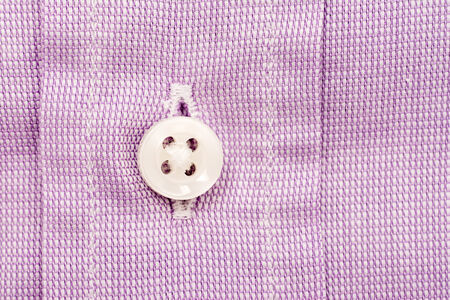 Purple Pink Casual Men Shirt Button Close Up Details