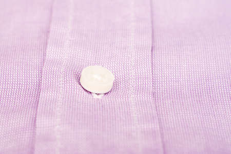 Purple Pink Casual Men Shirt Button Close Up Details