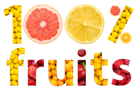 One Hundred Percent Fruitsの写真素材