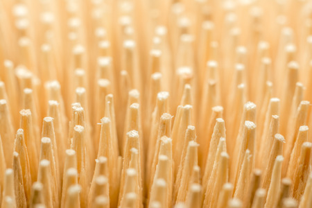 Toothpicks Close Up Details Viewの写真素材