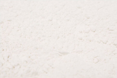 White Wheat Flour Powder Close Up Detailsの写真素材