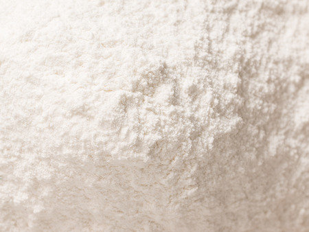 Wheat Flour Powder Pile Close Up Detailsの写真素材