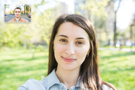 Pretty Young Girl Video Call With Young Man