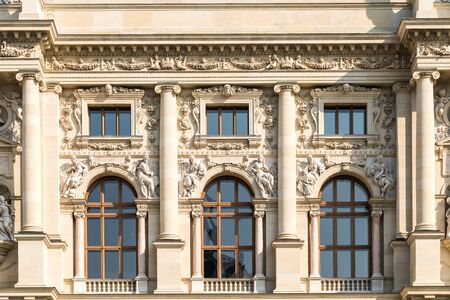 Built In 1891 The Kunsthistorisches Museum Museum of Art History Or Museum of Fine Arts is an art museum in Vienna and was opened by Emperor Franz Joseph.のeditorial素材