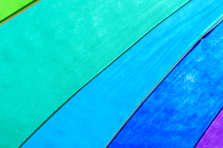 Rainbow Colored Umbrella Abstract Background