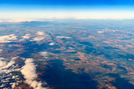 Earth Photo From 10.000m (32.000 feet) Above Groundの写真素材