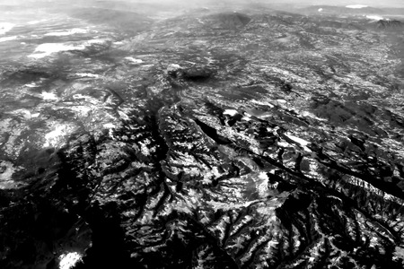 Earth Photo From 10.000m (32.000 feet) Above Groundの写真素材